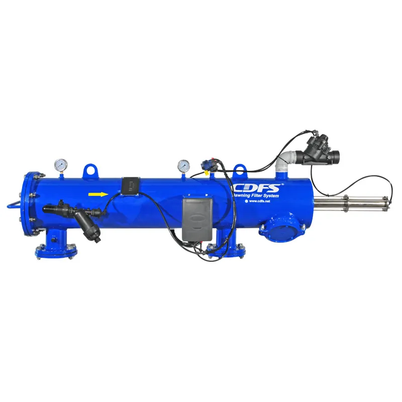 DLHF400 hydraulic suction self cleanin filter