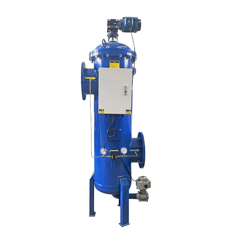Multi elements automatic backwash filter