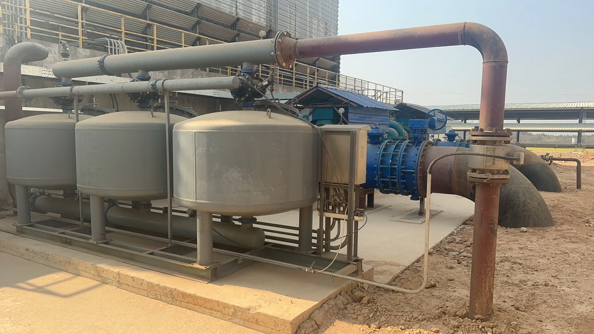 Sweden, construction engineering water treatment project