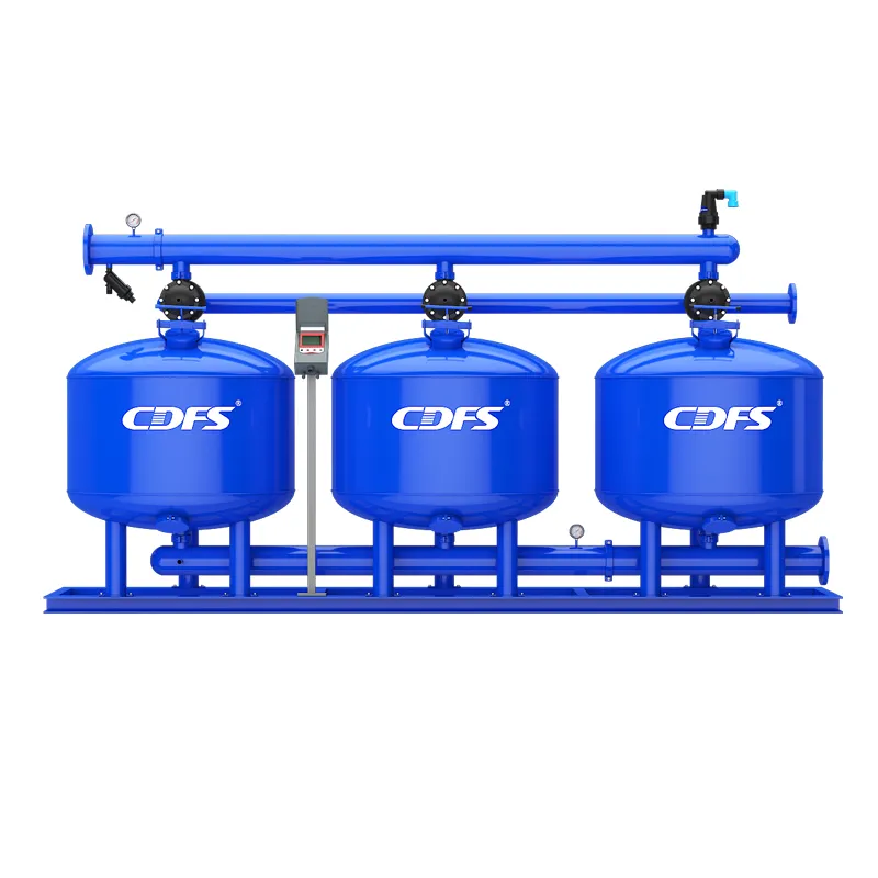 Sand filter irrigation media filter for drip system