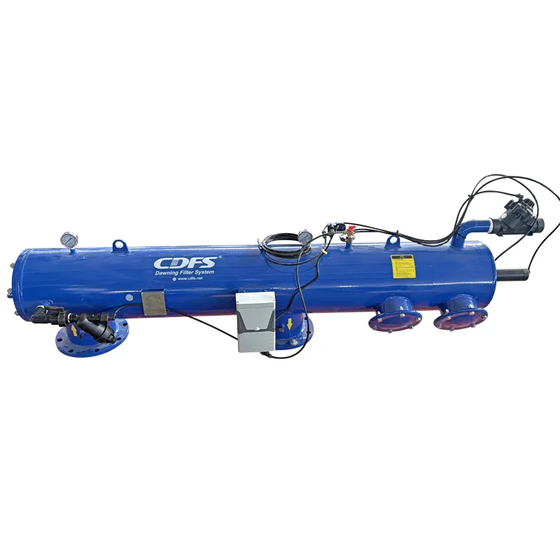 DLHF400 hydraulic suction self cleanin filter