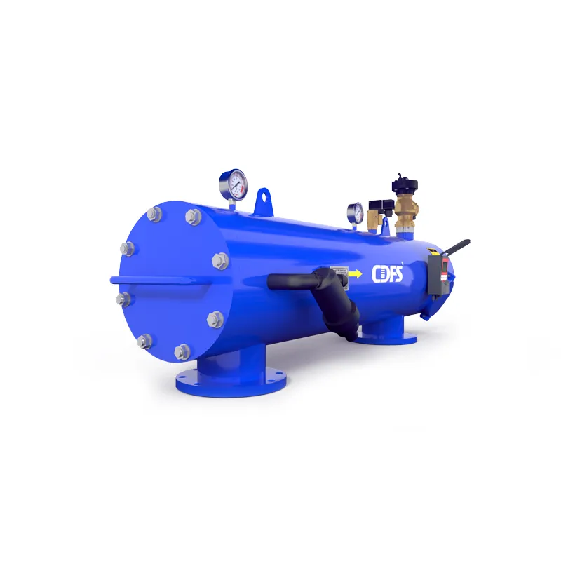 Horizontal automatic backwashing filter self cleaning irrigation filter2