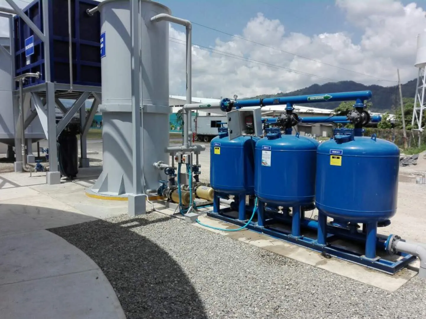 Sweden, construction engineering water treatment project