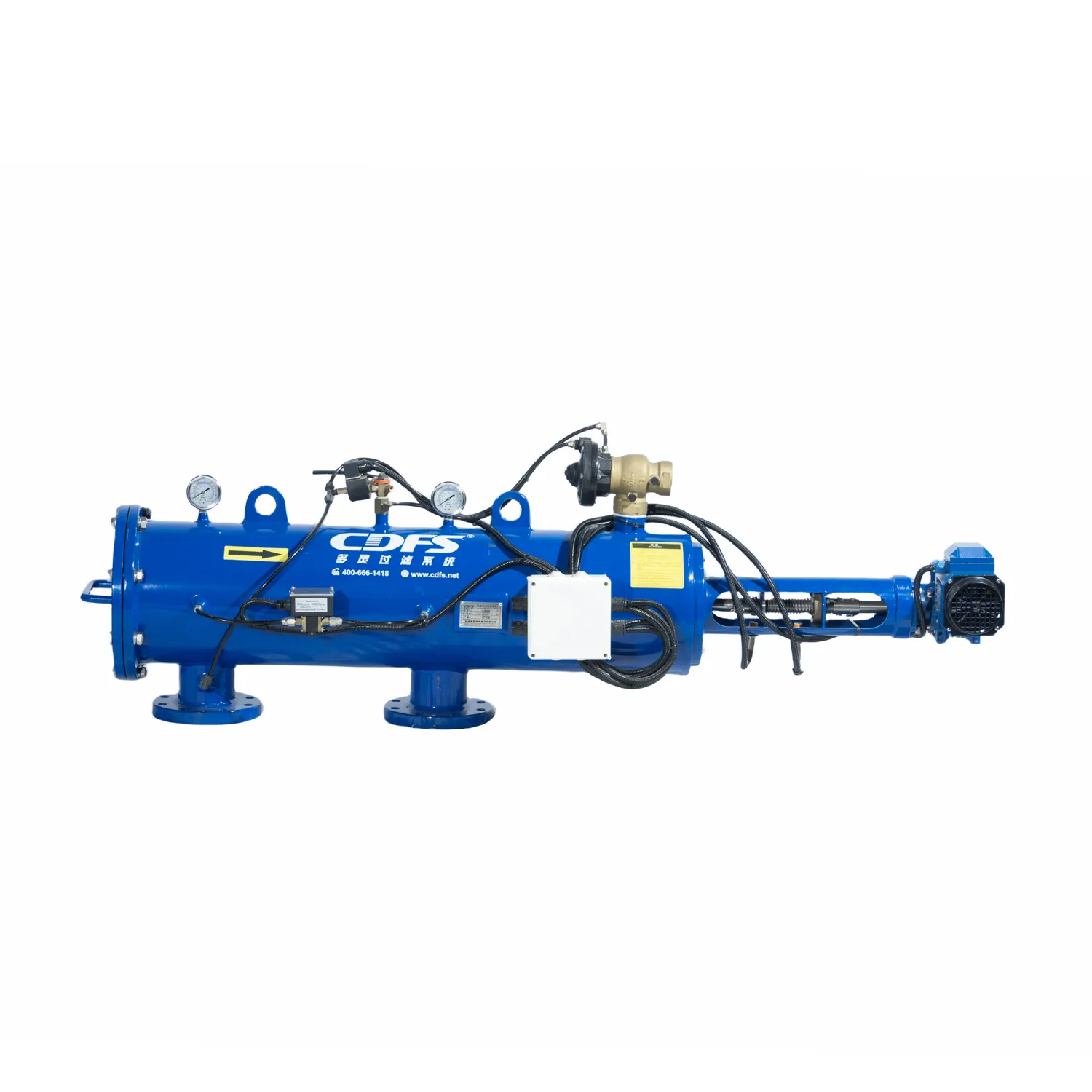 DLX-FW electric sucking self-cleaning filter