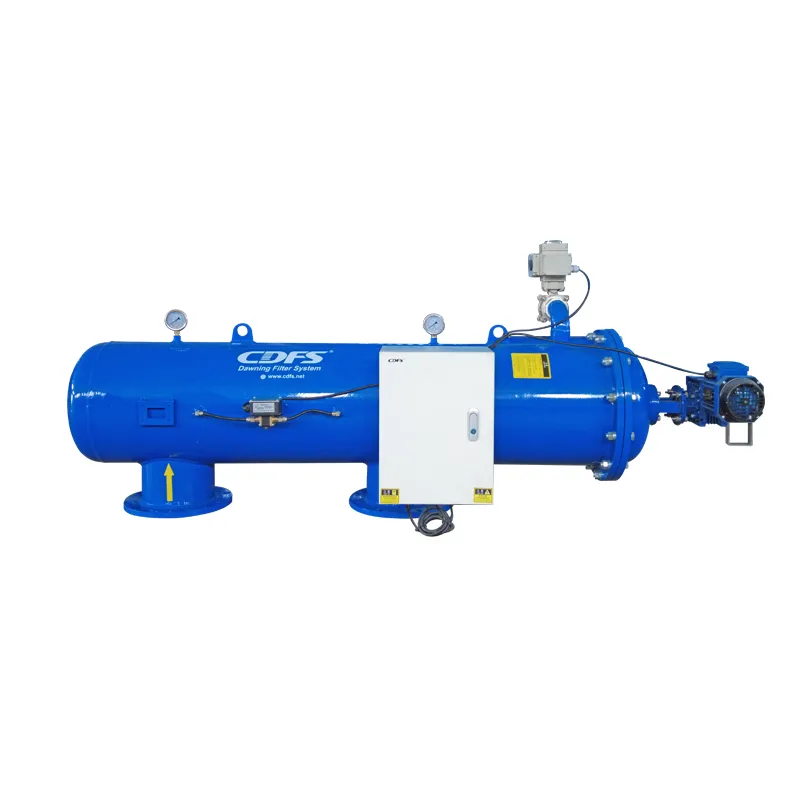FW series electric brush self cleaning filter