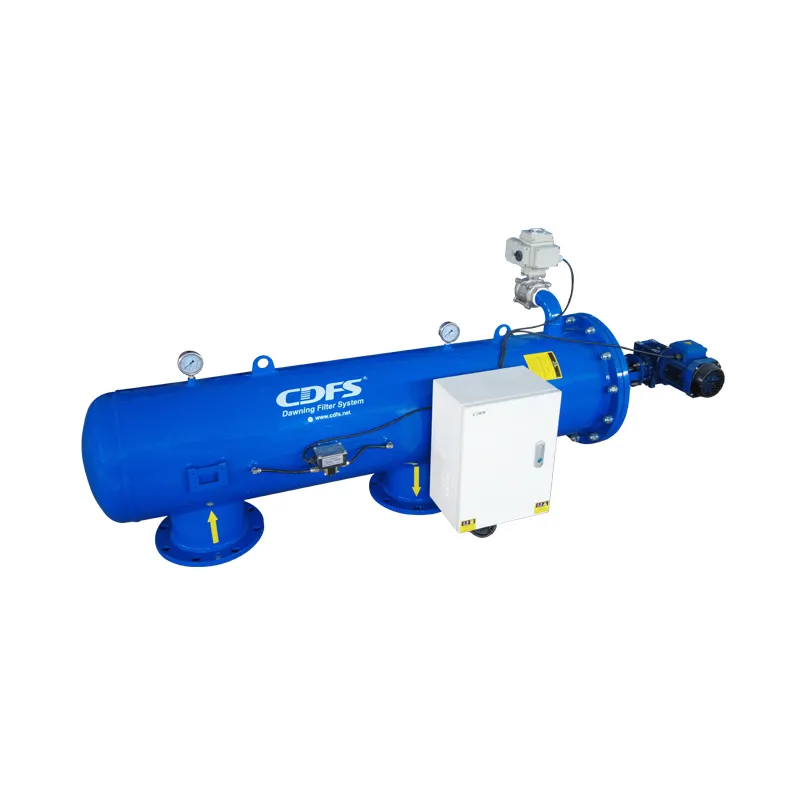FW series electric brush self cleaning filter1