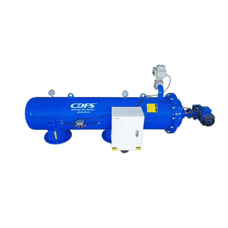 FW series electric brush self cleaning filter2
